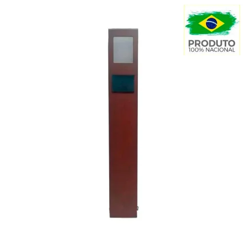 Poste Balizador Com Tomada para Jardim LED E27 50 cm